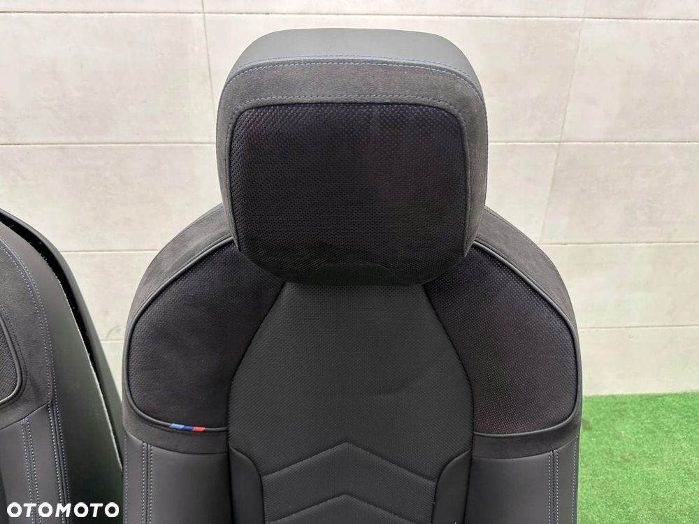BMW 5 G60 ŚRODEK TAPICERKA FOTELE TUNEL KANAPA BOCZKI SKÓRA M-PAKIET - 3