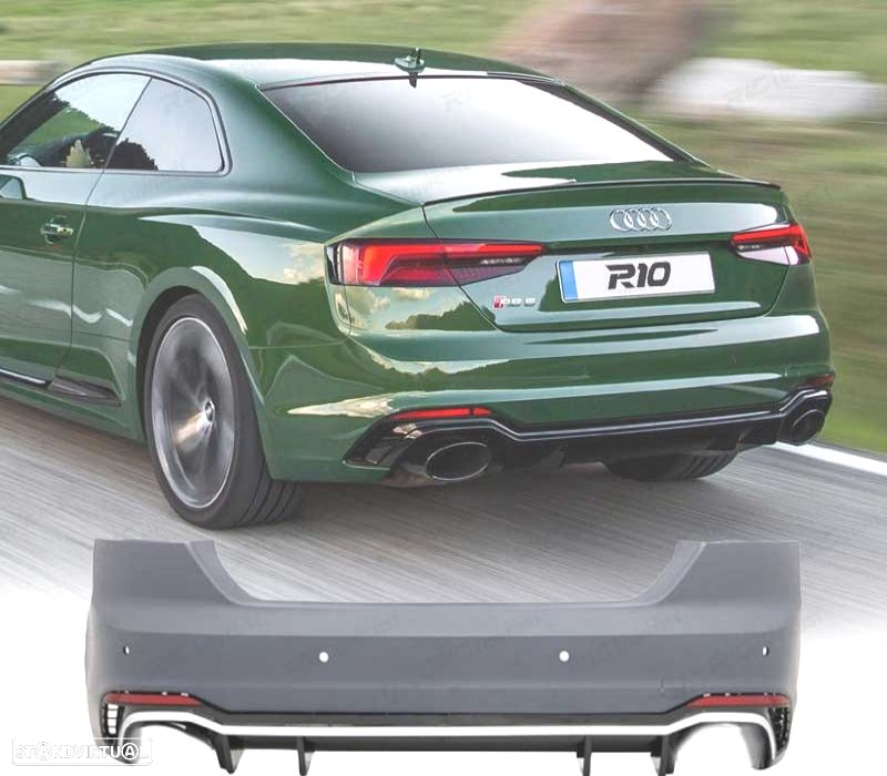 PARA-CHOQUES TRASEIRO AUDI A5 16- LOOK RS5 - 5