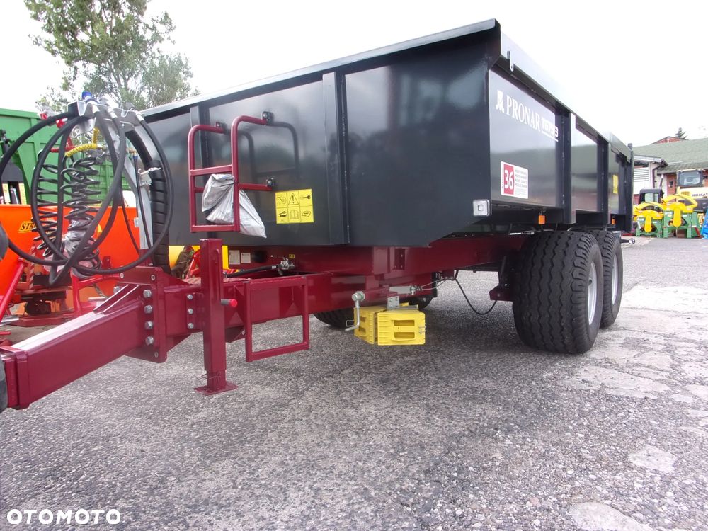 Pronar Przyczepa budowlana-skorupowa PRONAR T-679/2-12t, T679/3-10t, T679/4M-8,5t, T679/4MN-8,5t- Ursus T-041 - ładowność 7-ton, Kellfri 23-D60 - 6-ton, Kellfri 23-D90 - 9-ton - 7