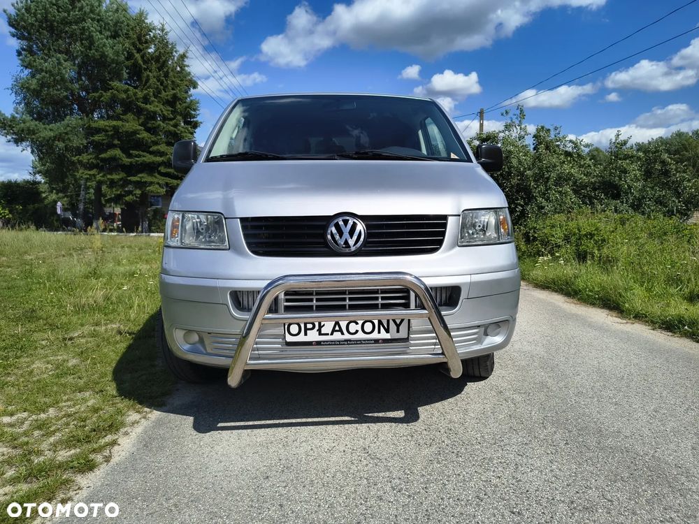 Volkswagen TRANSPORTER T5 Klima Elektryka Tempomat Duże Radio Brygadówka Dubel Kabina Klapa Rury - 2
