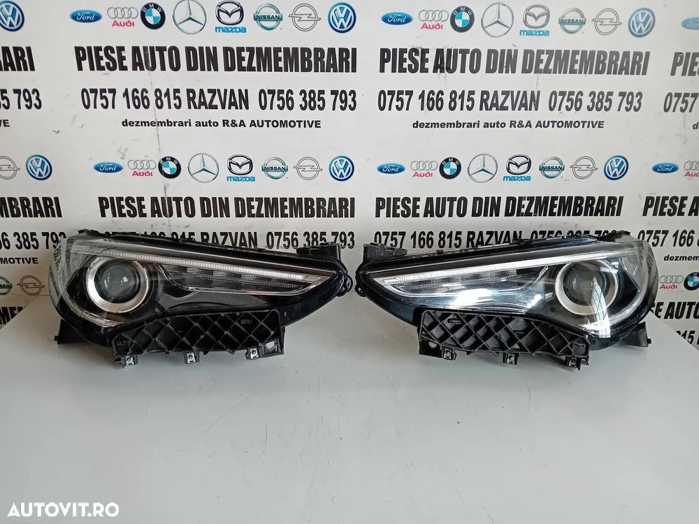 Faruri Far Stanga Dreapta Alfa Stelvio Bi Xenon Adaptiv LED Complete Volan Stanga 50563959 50563962 - 1