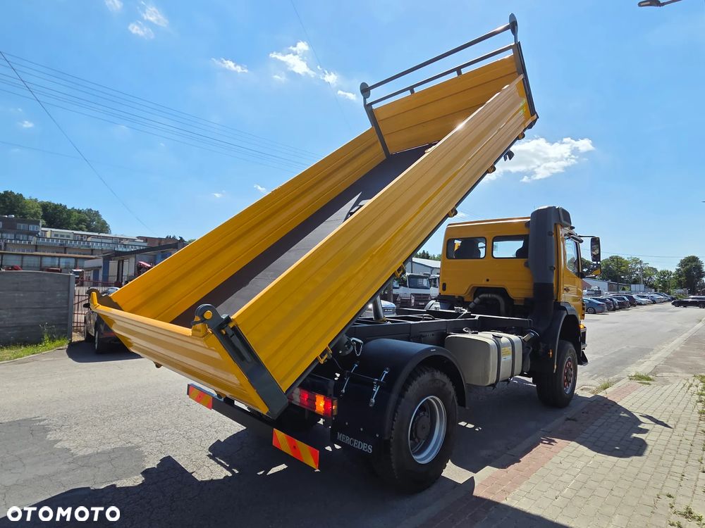 Mercedes-Benz AXOR 1824 // 4x4 4WD AWD // BLOKADY TERENOWE ZWOLNICE // NOWY KIPER WYWROTKA 3str // NISKI PRZEBIEG // MOŻLIWY HDS // OPONY 100% // JAK NOWY - 8