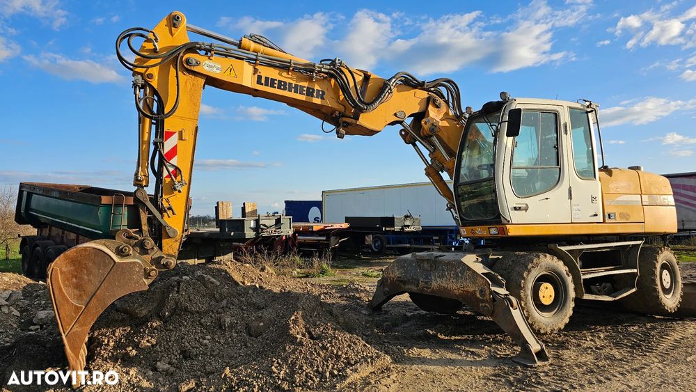 Excavator pe roți Liebherr A316, A 316 - 11