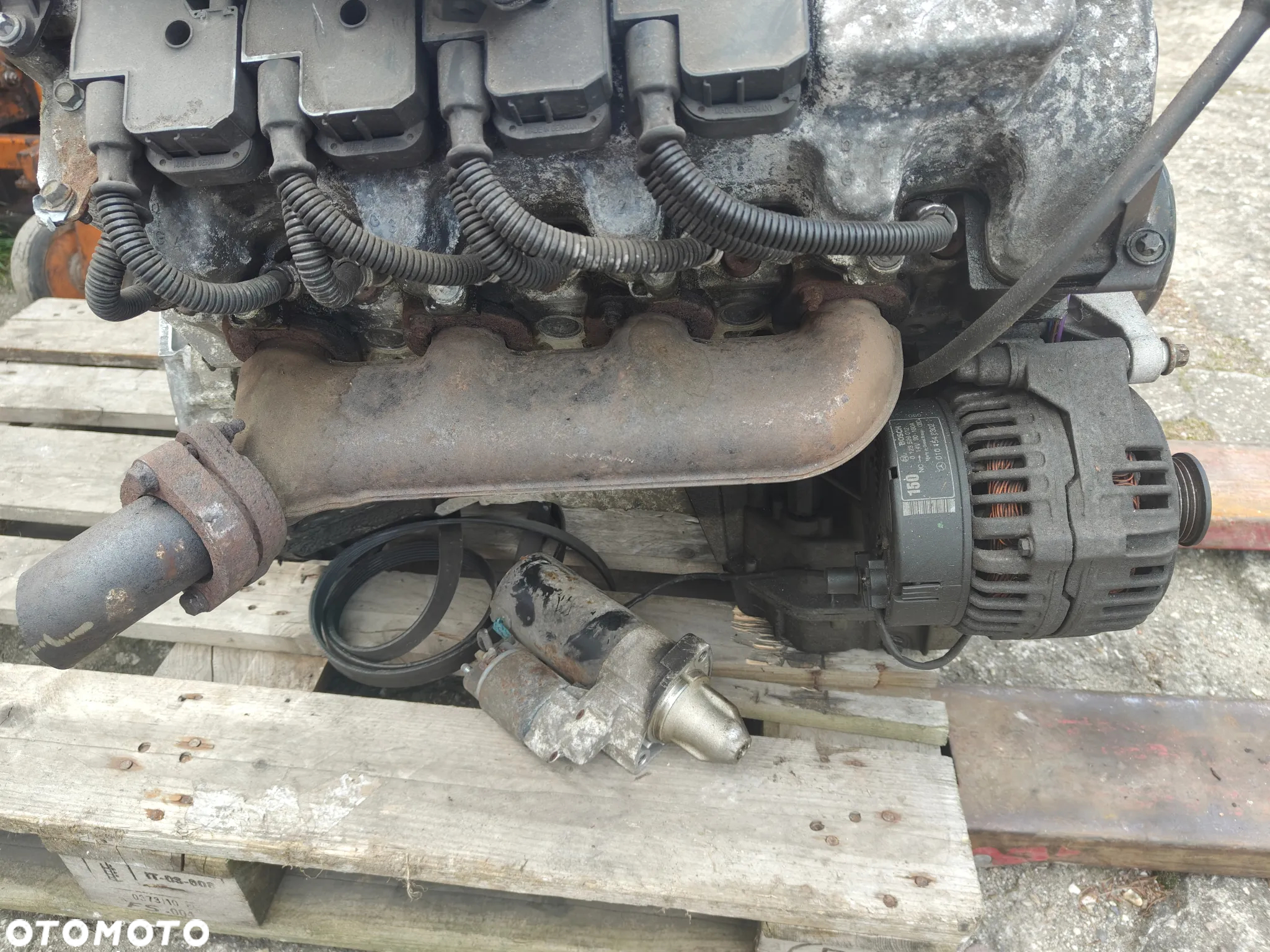 SILNIK KOMPLETNY SWAP Mercedes 5.5 AMG 113981 M113 Ml w163 w220 - 9