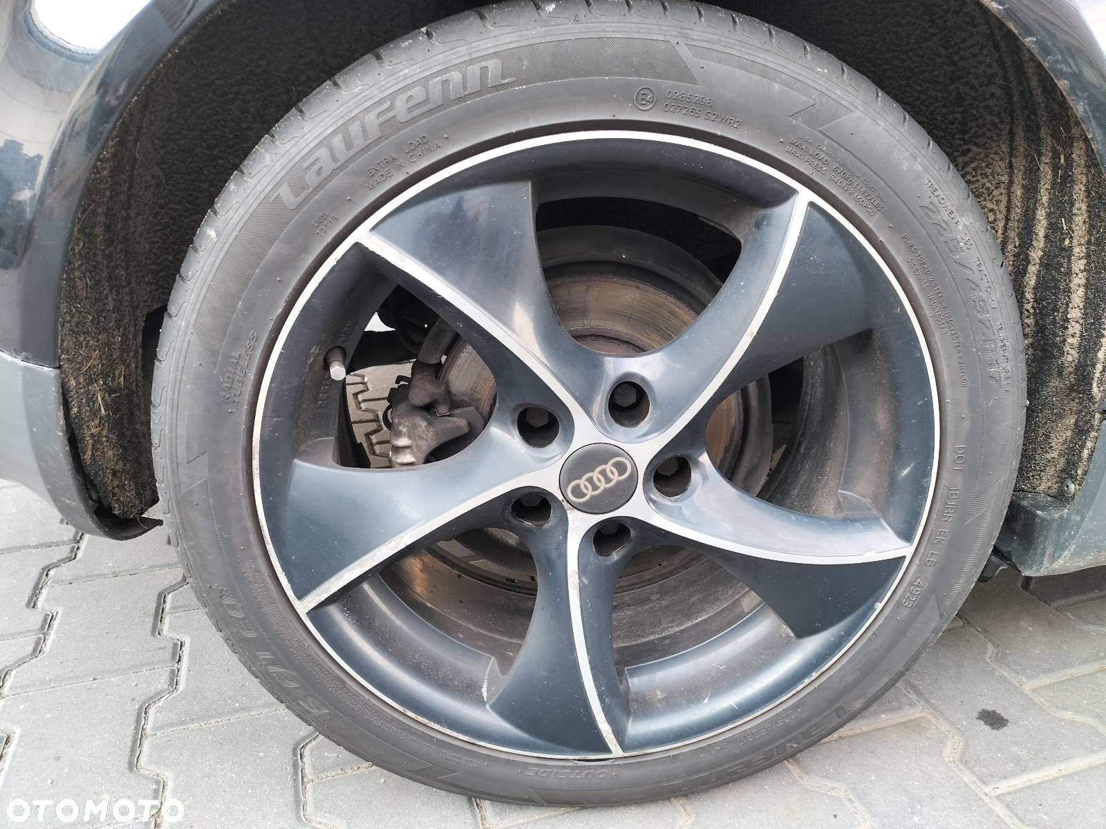 FELGI ALUMINIOWE 4SZT 5x112 8Jx17 ET35 FI57,1 AUDI A4 B6 KBA47533 - 8