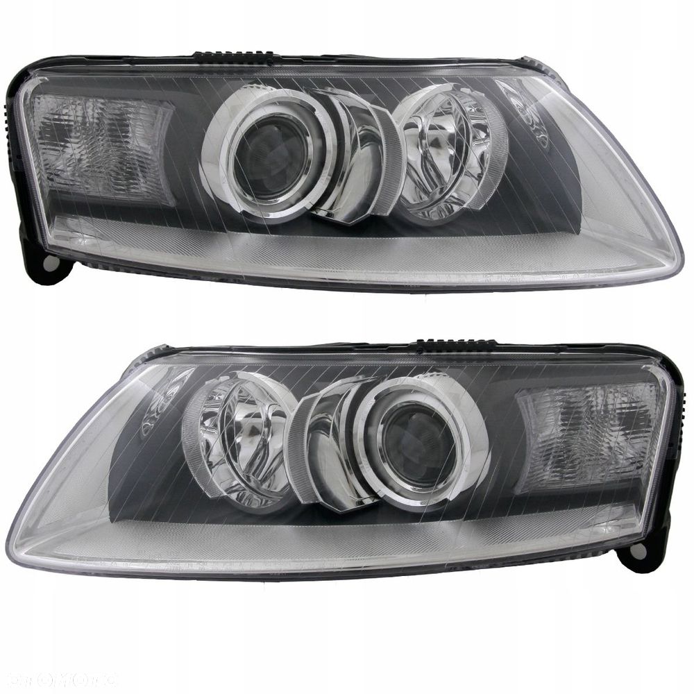 Reflektor Lampa Bi Xenon Soczewka Tyc Audi A6 C6 4f 4f0 2004-2008 kpl - 1