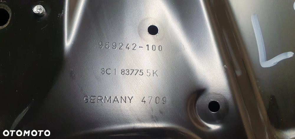 Mechanizm podnośnik szyby lewy przód VW Passat B6 3C1837755K - 6