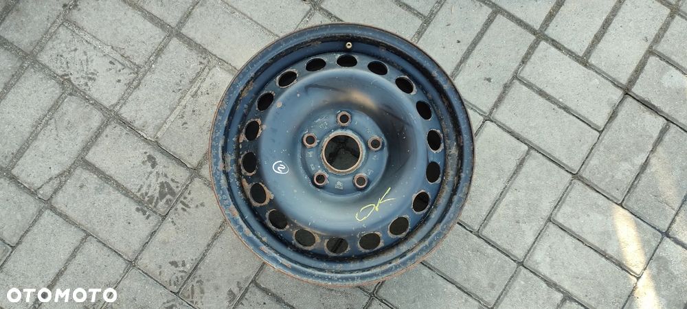 FELGI STALOWE 5x112 6Jx 15 CALI ET47 VW GOLF VI TOURAN CADDY AUDI A38P SKODA OCTAVIA  SEAT ALTEA TOLEDO LEON II KOMPLET 4 SZTUKI - 3