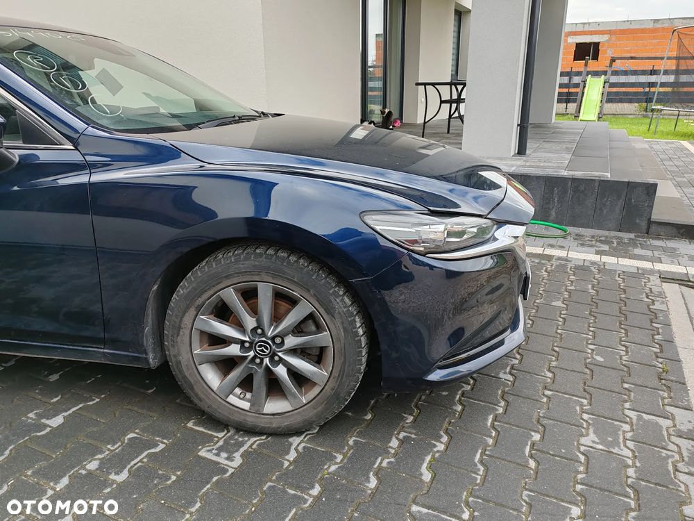 Kompletny przód maska zderzak lampy błotnik przedni 42M Mazda 6 GL18-24 - 7