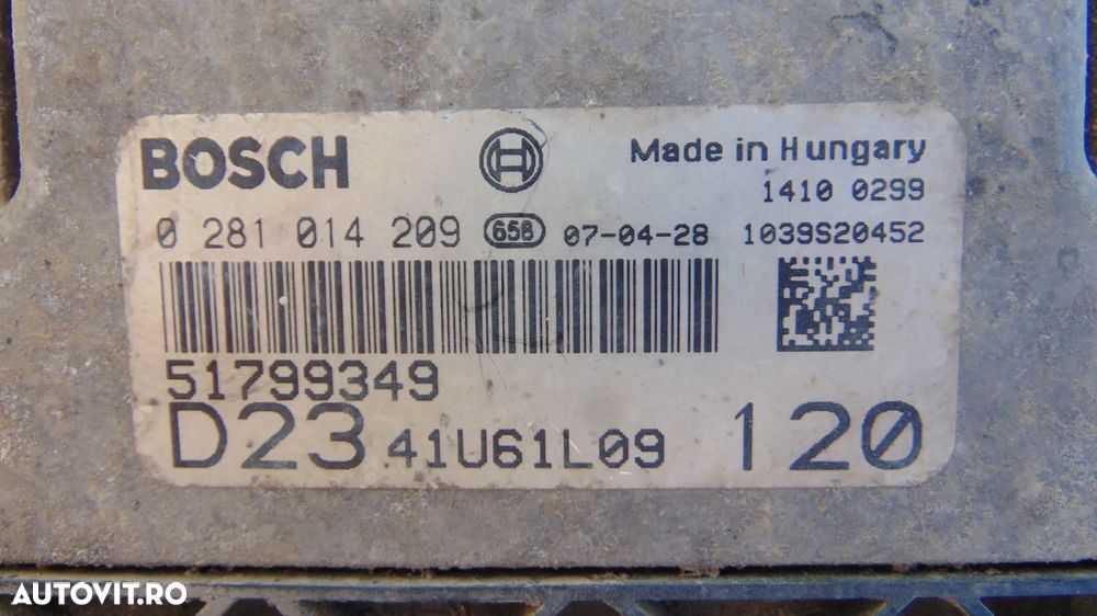Kit pornire Fiat Ducato 2.3 JTD euro 4 an 2008 cod 51799349-0281014209 - 4