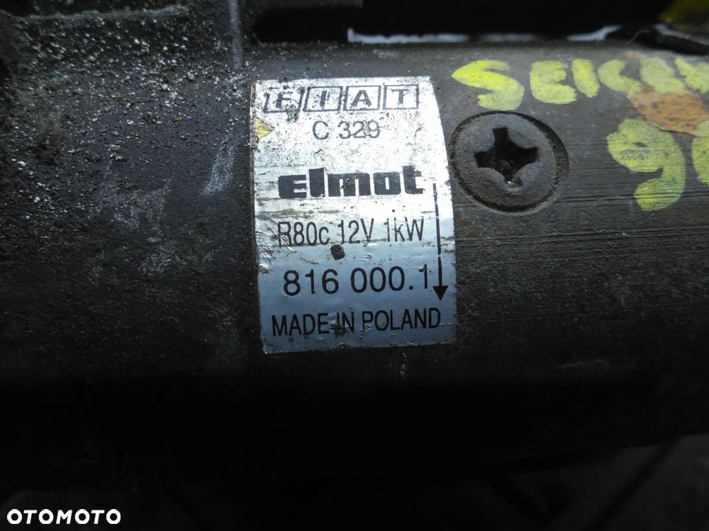 FIAT SEICENTO 0.9 B ROZRUSZNIK 900CC 8160001 - 2