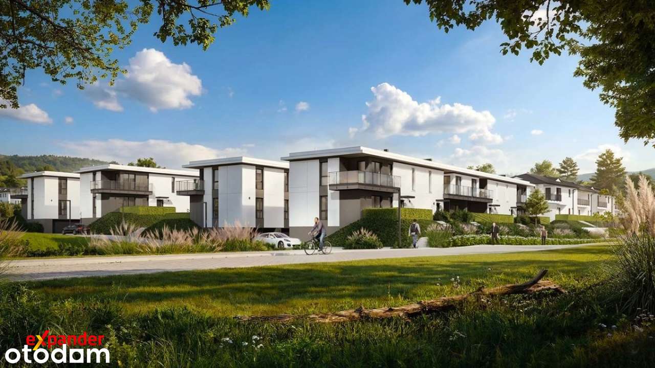 Apartament z ogródkiem i garażem dwustanowiskowym