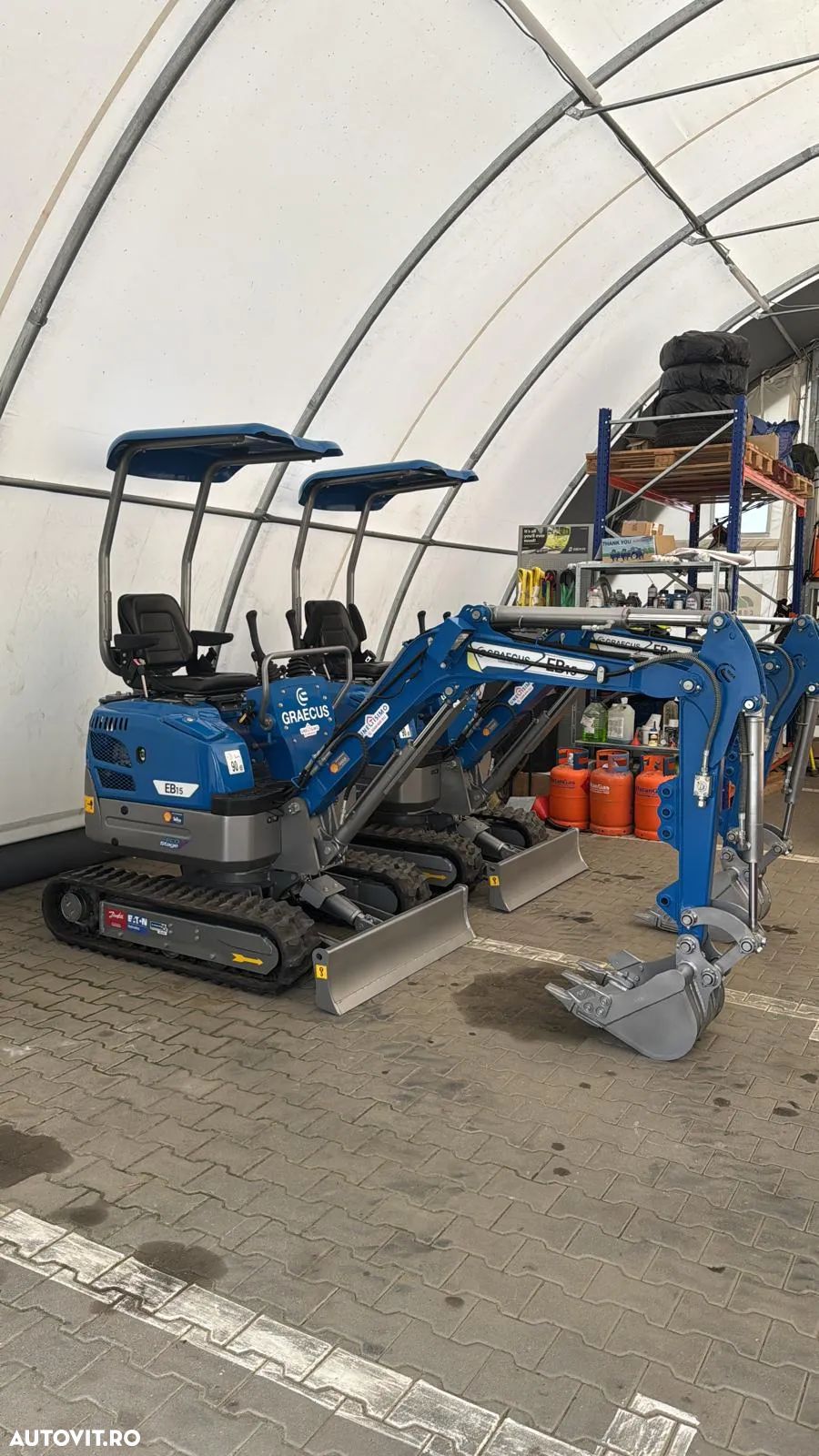 Graecus Miniexcavator EB15 - 1