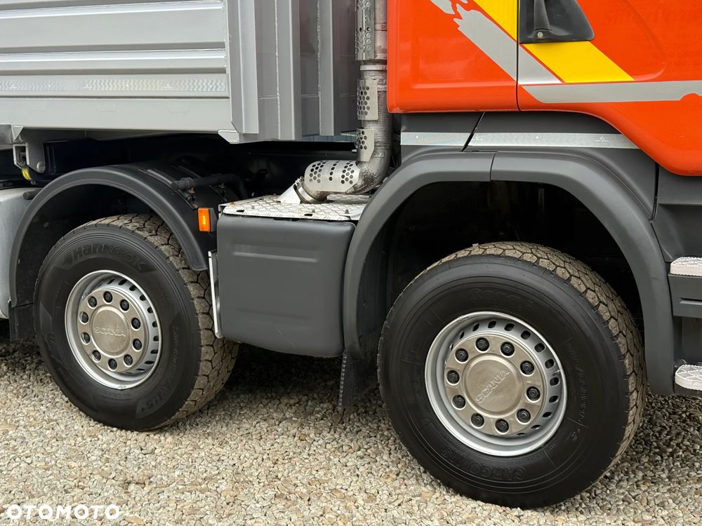 Scania * Kiper * Wywrotka *  Scania R490 * 8X4 * Bordmatic * Jak Nowy * Stan Perfekcyjny * Sprowadzony - 30