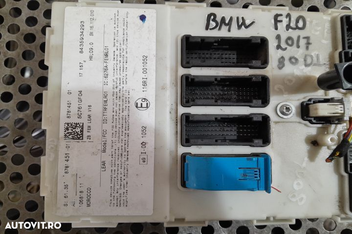 PANOU SIGURANTE  8781451 MX1253 BMW Seria 1 F20/F21 [2011 - 2015] - 2