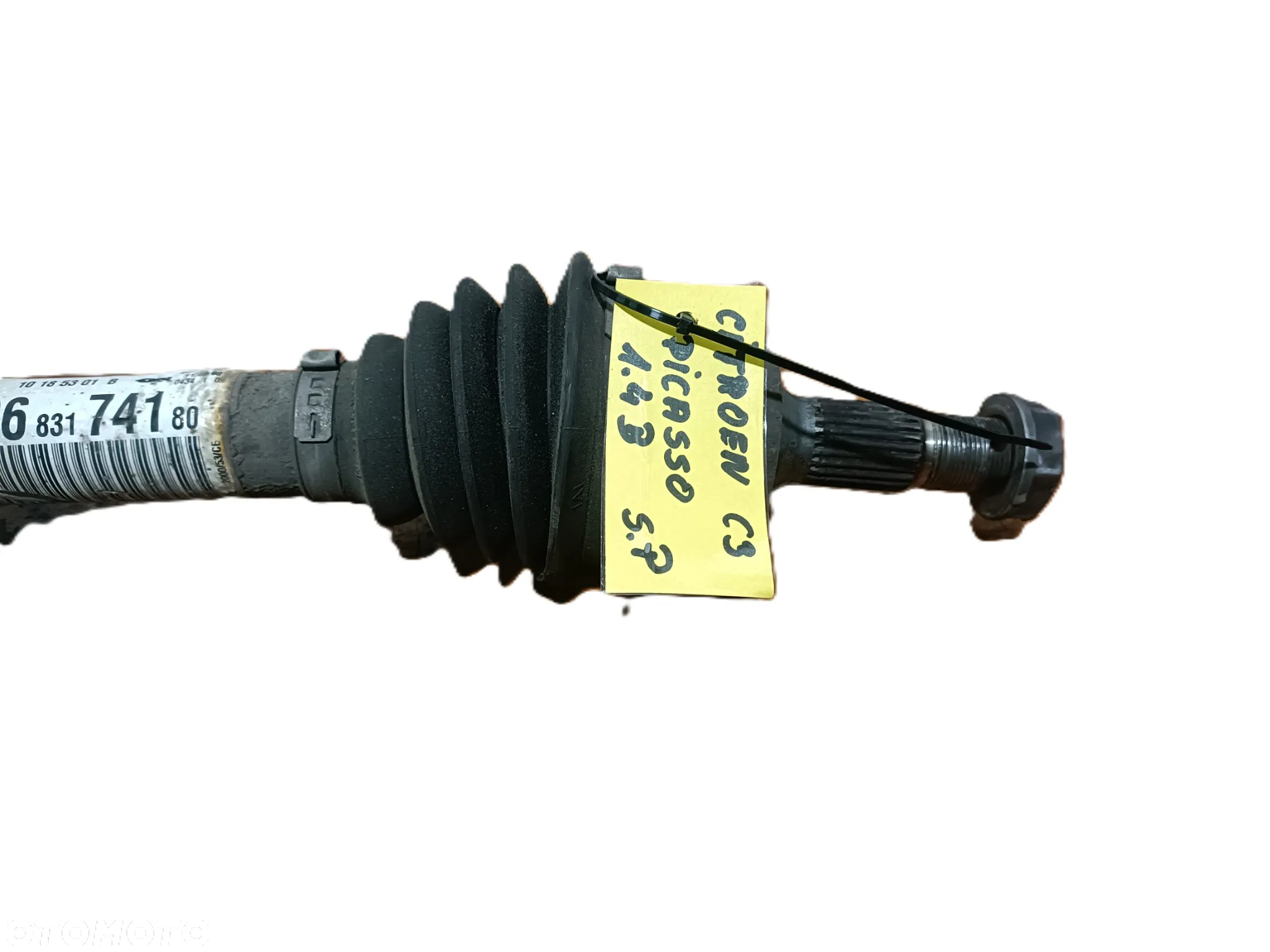 CITROEN C3 PICASSO 08-12 1,4 B półoś półośka prawa 9683174180 * - 3