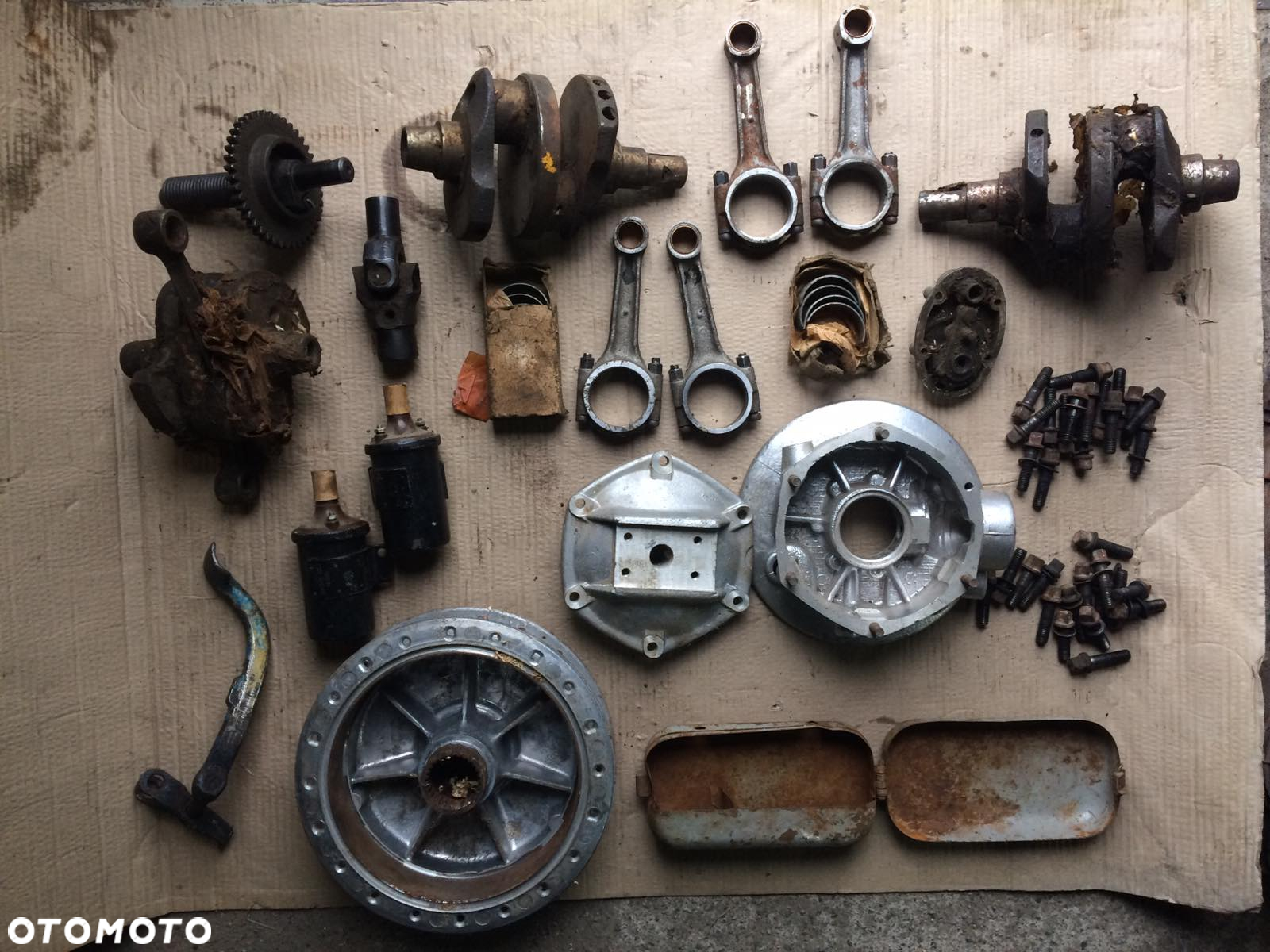K750 M72 Dniepr Ural Cylindry tłoki wał sprzęgło - 16