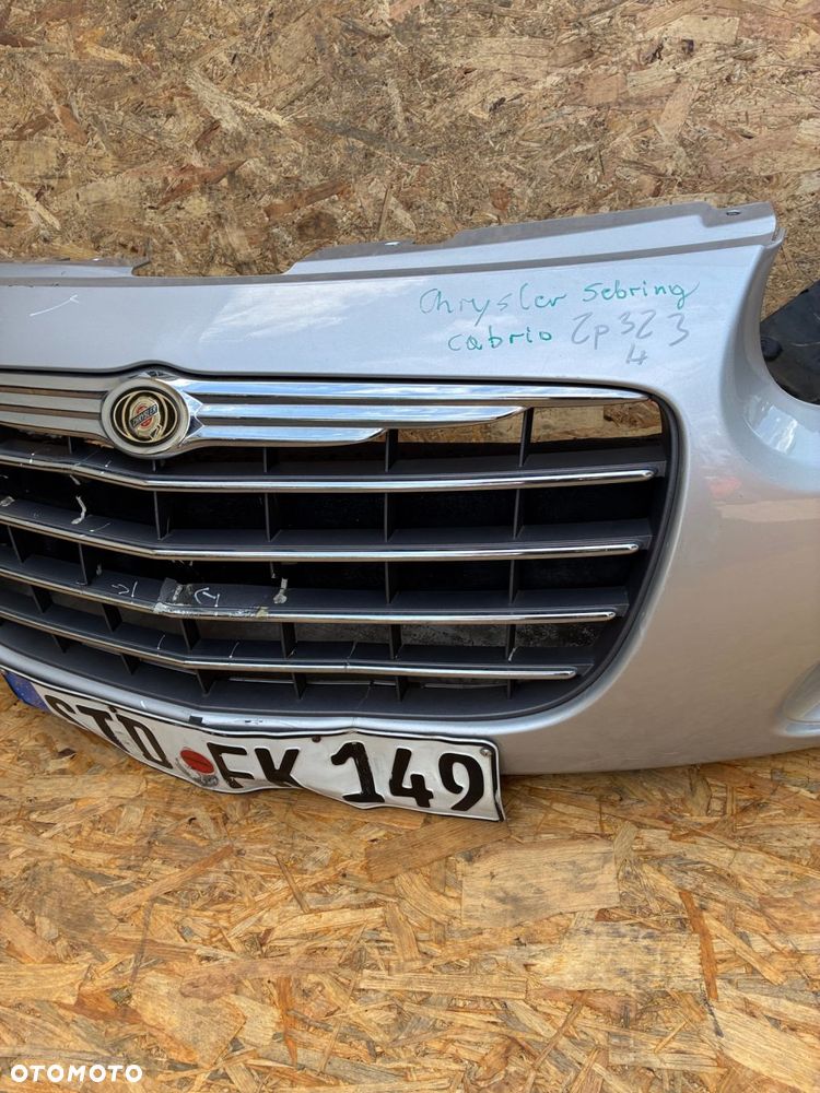 Chrysler sebring srebrny cabrio ZDERZAK PRZÓD  PRZEDNI  HALOGEN - 5