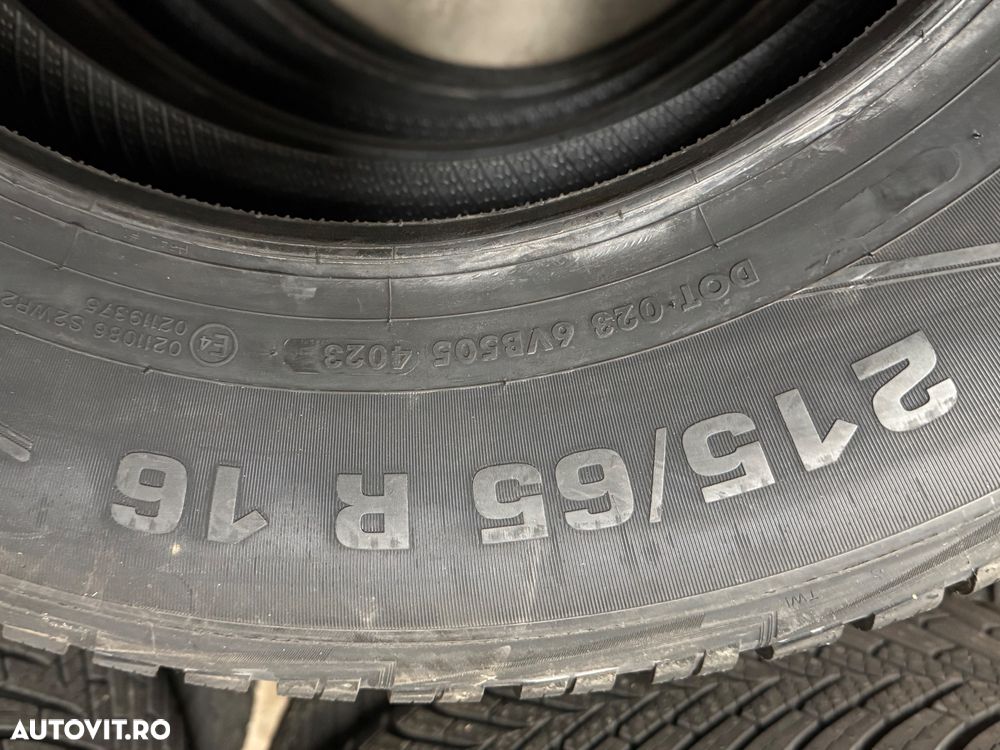 Vând 4 anvelope 215/65/16 vredestein de iarnă noi - 4