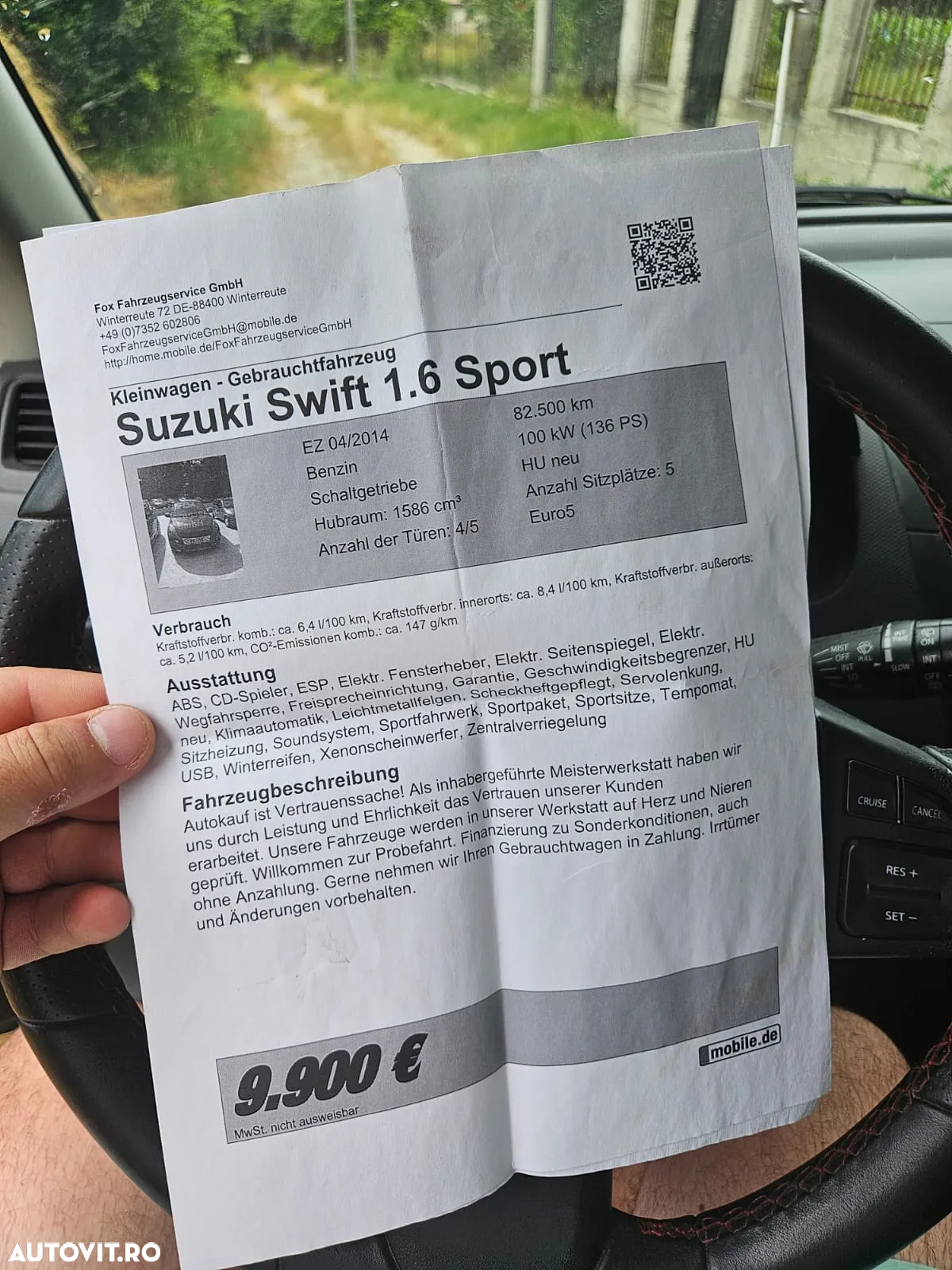 Suzuki Swift 1.6 Sport - 12