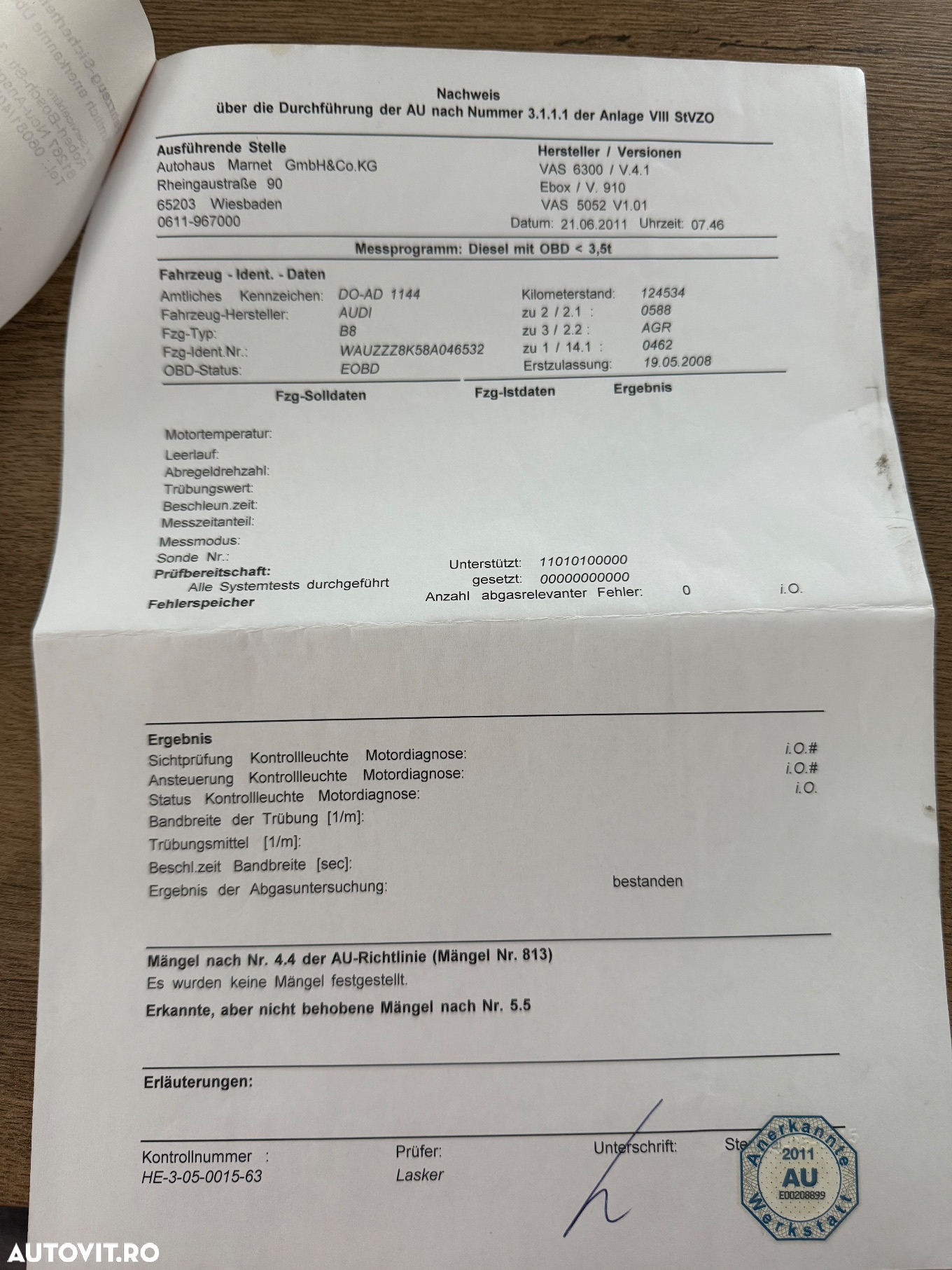 Audi A4 2.0 TDI B8 Multitronic - 34
