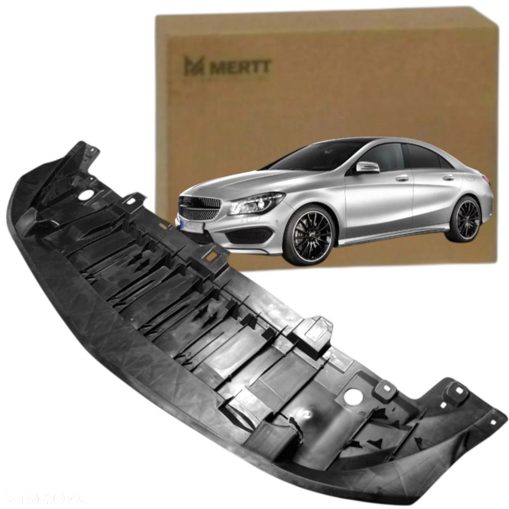 Mercedes CLA C117 W117 2013-2017 Osłona pod zderzak podłoga płyta - 1