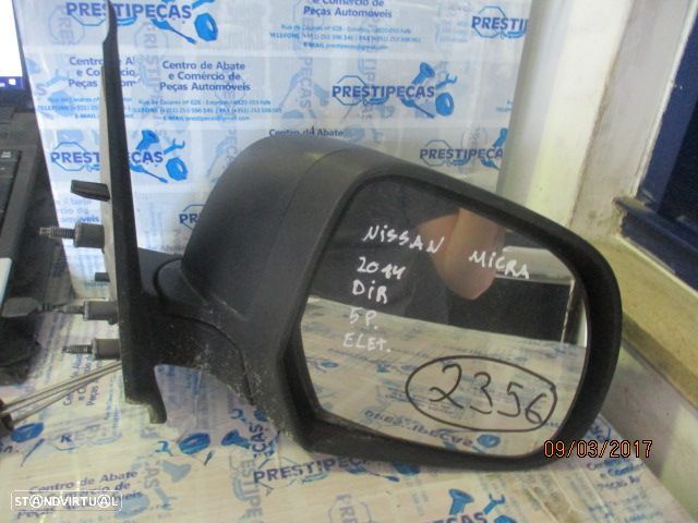 Espelho ESP2356 NISSAN MICRA 2014 DRT MANUAL - 1