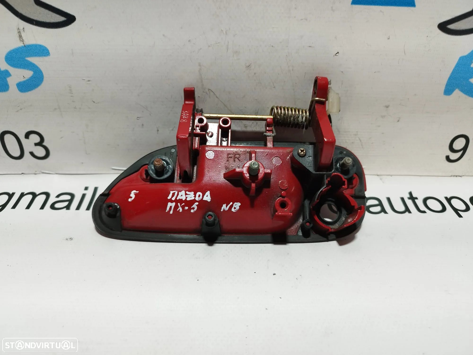 PUXADOR MANETE PORTA FRENTE DIREITA MAZDA MX-5 MX 5 II NB NC8258410B1 - 4