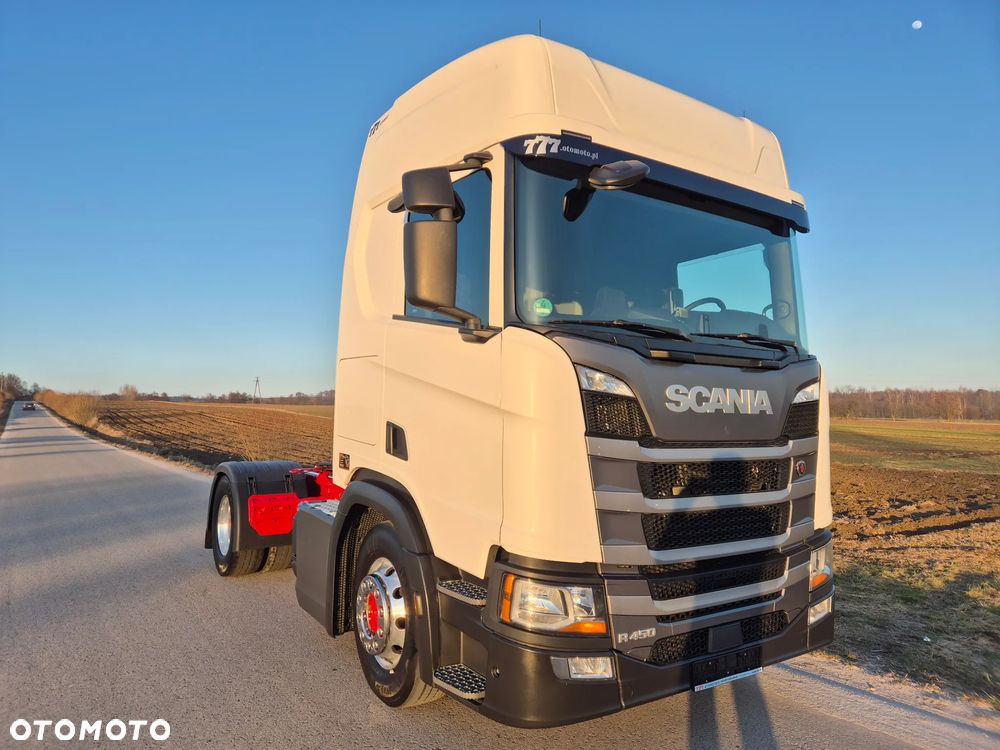Scania R450 NAUKA JAZDY RETARDER  STANDARD 7300kg / DOBRA POD WYWROTKĘ / KLIMA POSTOJOWA z Niemiec HYDRAULIKA - 13
