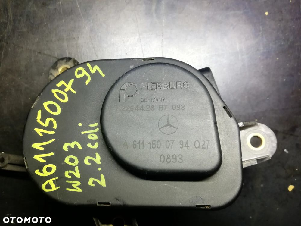 NASTAWNIK KOLEKTORA SSĄCEGO W203 W211 E-KLASA 2.2 CDI A6111500794 - 2