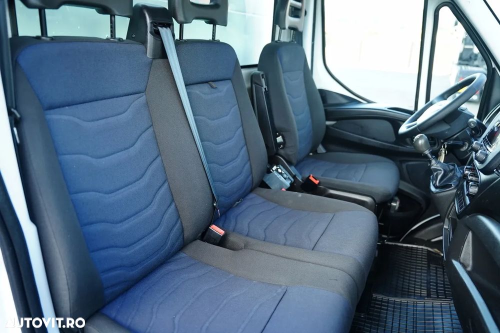Iveco DAILY 35-150 / OȚEL BASCULABIL SPATE / TRULIU / DUBLU / MANUAL / IMPORTAT / EURO 6 - 33