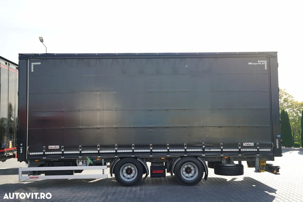 DAF XG 480 / COMBINAȚIE TANDEM / 120 M3 / TRAVERSE / PUNTE RELAXABILĂ / I-PARK COOL / WECON / SAF / 2023 - 12
