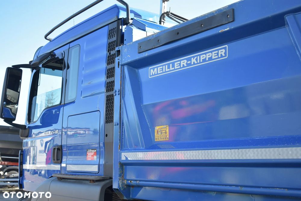 MAN TGS 35.440 8x4 BB Wywrotka 3-Str. Meiller-Kipper * Bordmatic * ! 12.2013 !  Manual/ Oryginalny lakier/ Sprowadzony z Niemiec ! Stan perfekcyjny ! - 9