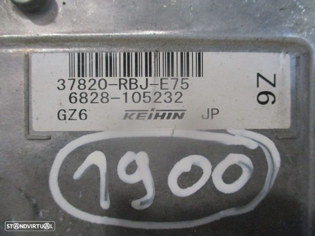 Centralina 37820RBJE75 6828105232   78100TM8G213M1  2574505284  TM8G2109A310267   HONDA INSIGHT 2009 1.3I HIBRIDO 88CV 5P CINZA KEIHIN - 12