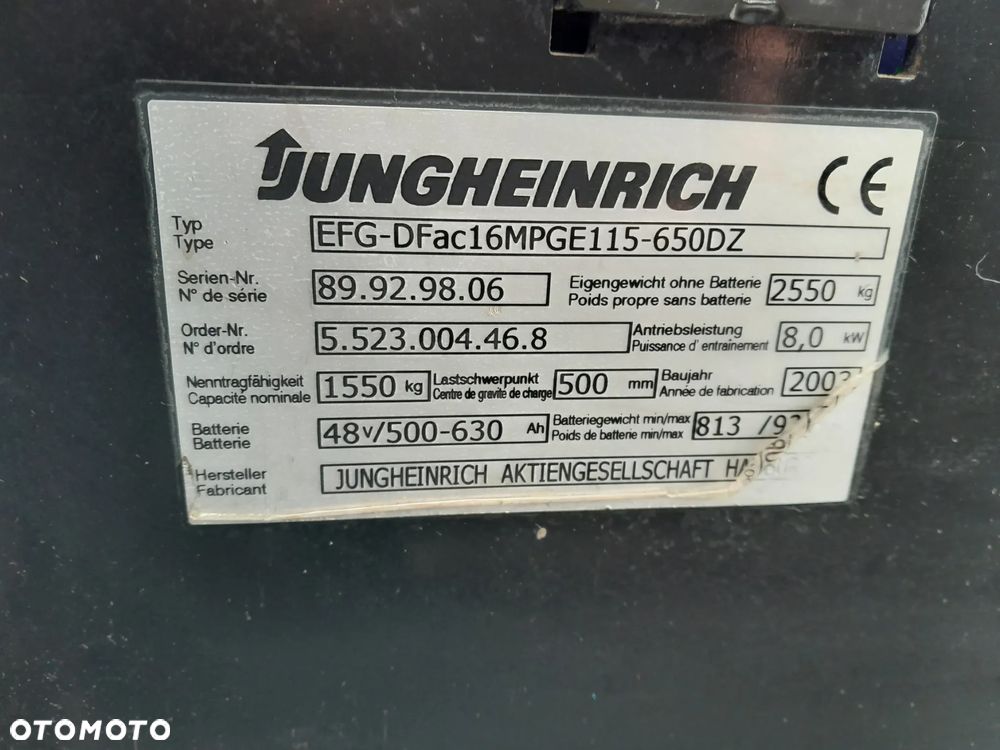 Jungheinrich EFG-DF16AC - 12