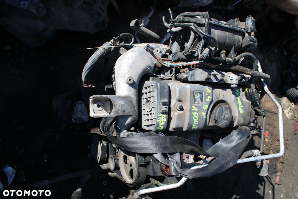 Silnik peugeot 206 1,4 8v kpl - 5