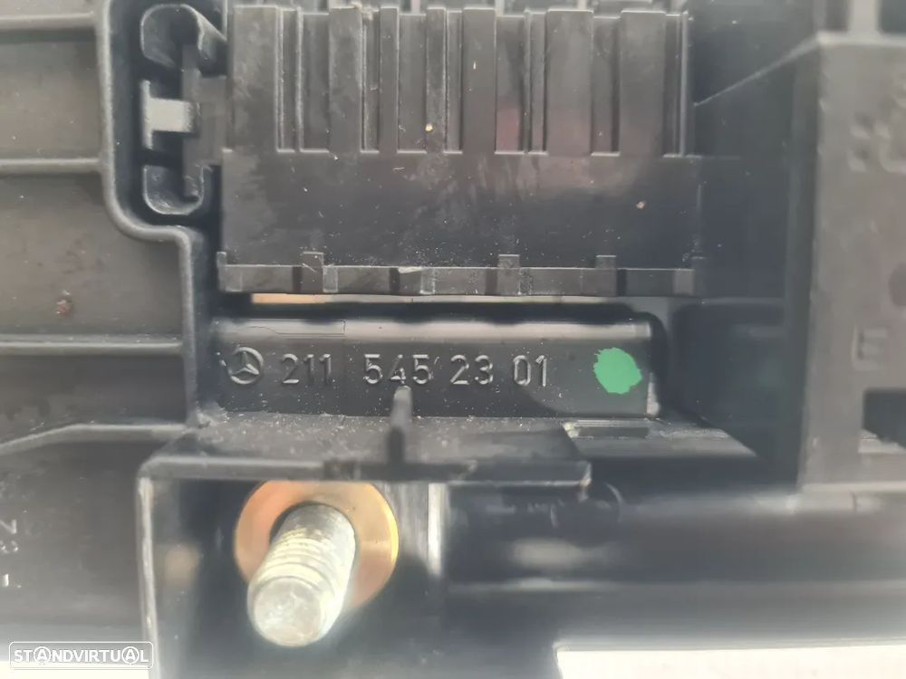 TAMPA CAIXA FUSIVEIS TAMPA PAINEL A2115452301 2115452301 01394841 01394842 MERCEDES BENZ CLASS E W211 E220 CDI 150CV OM646961 646961 - 8