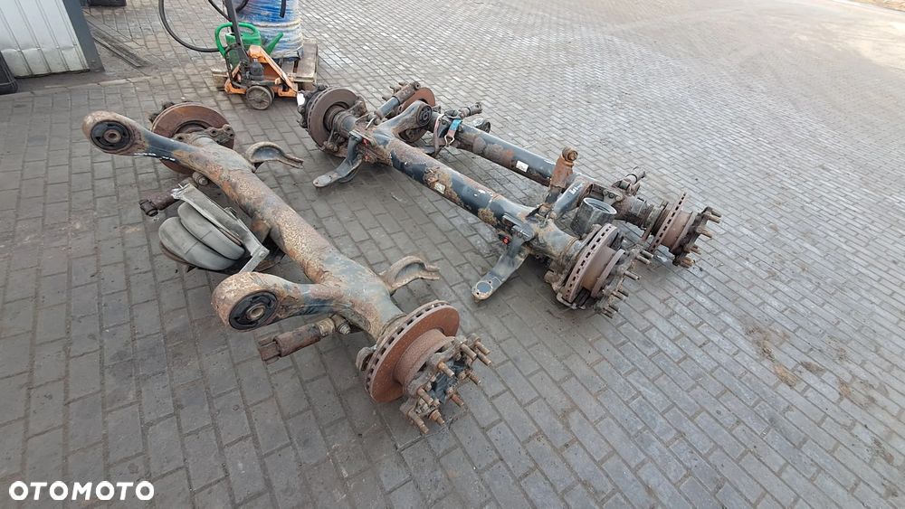 Oś osie do naczepy mercedes te5/8nc7-9 - 2