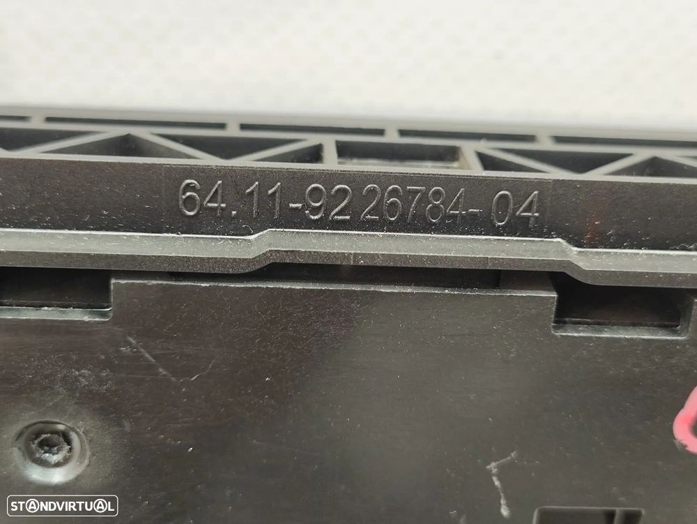 Display Sofagem Controlo Radio Climatronic BMW Serie 3 F30 F31 9226784 04 - 8