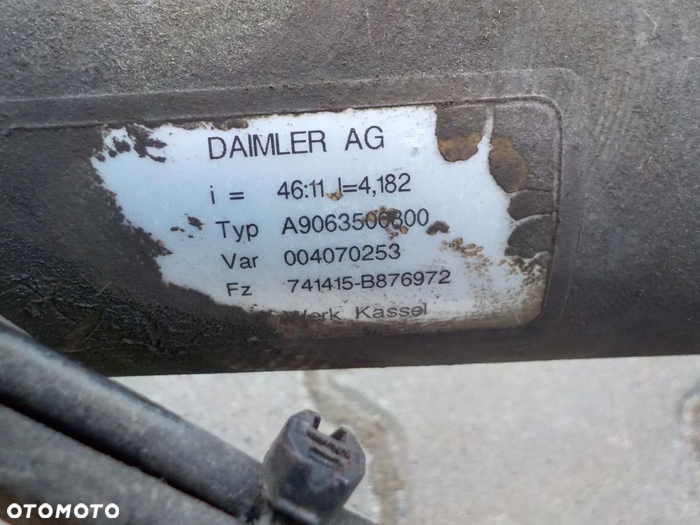 VW CRAFTER SPRINTER 906 06- DYFER MOST 46:11 - 4