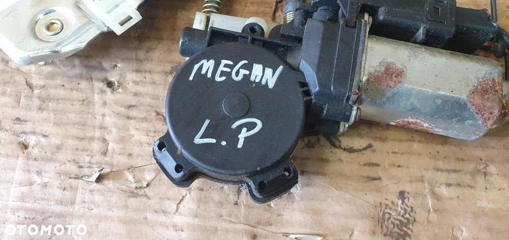 Mechanizm podnośnik szyby lewy przód przedni lewy Renault Megane II - 4