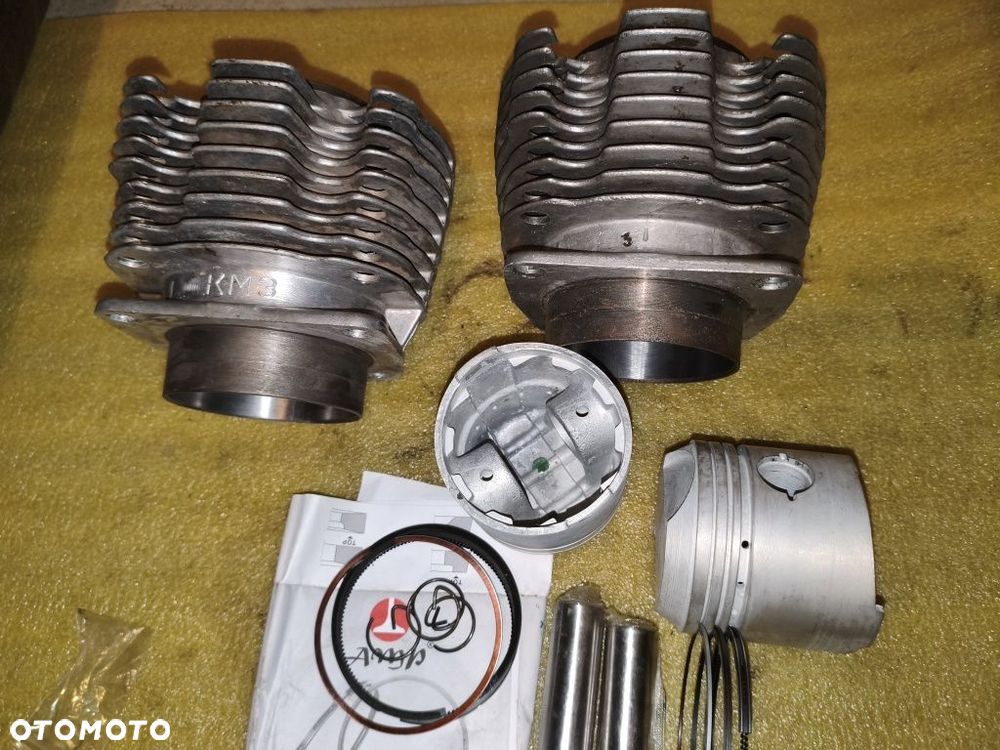 Cylindry po szlifie z nowymi tłokami 79.0 Dniepr MT K650