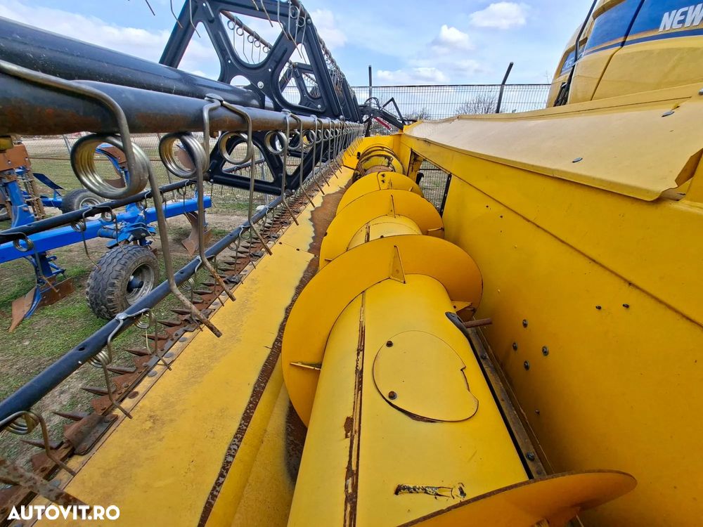 New Holland 760CG 5,48M HEDER + CARUCIOR TRANSPORT GTSH R COCHET - 12