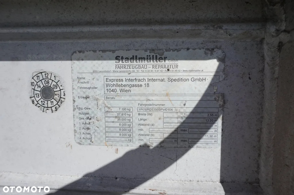 Benalu WYWROTKA ALUMINIOWA 68 m3 * 2006 * - 27