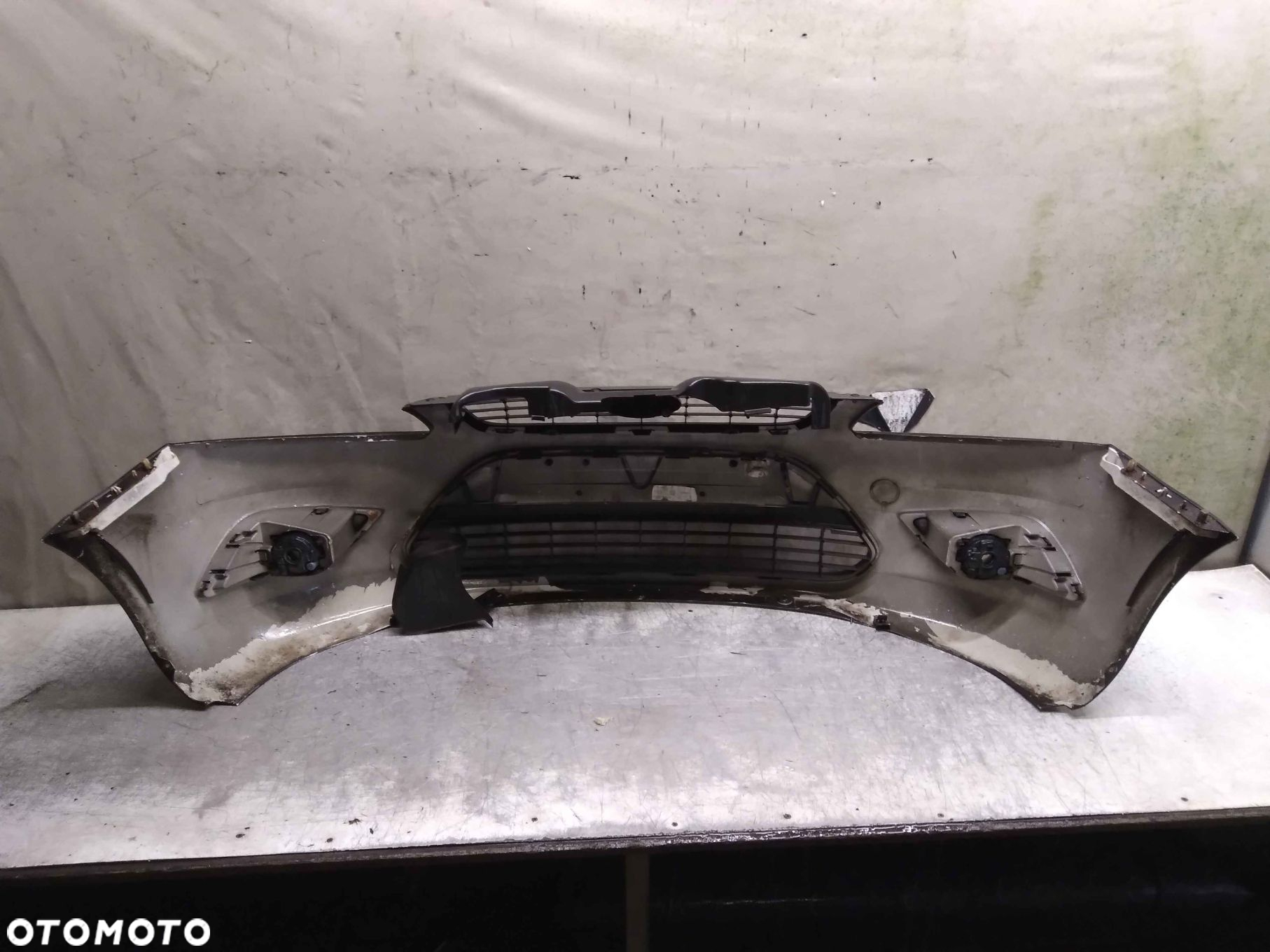 / ZDERZAK PRZÓD PRZEDNI DO FORD FOCUS MK2 II LIFT FL F3 CZARNY HALOGENY - 4
