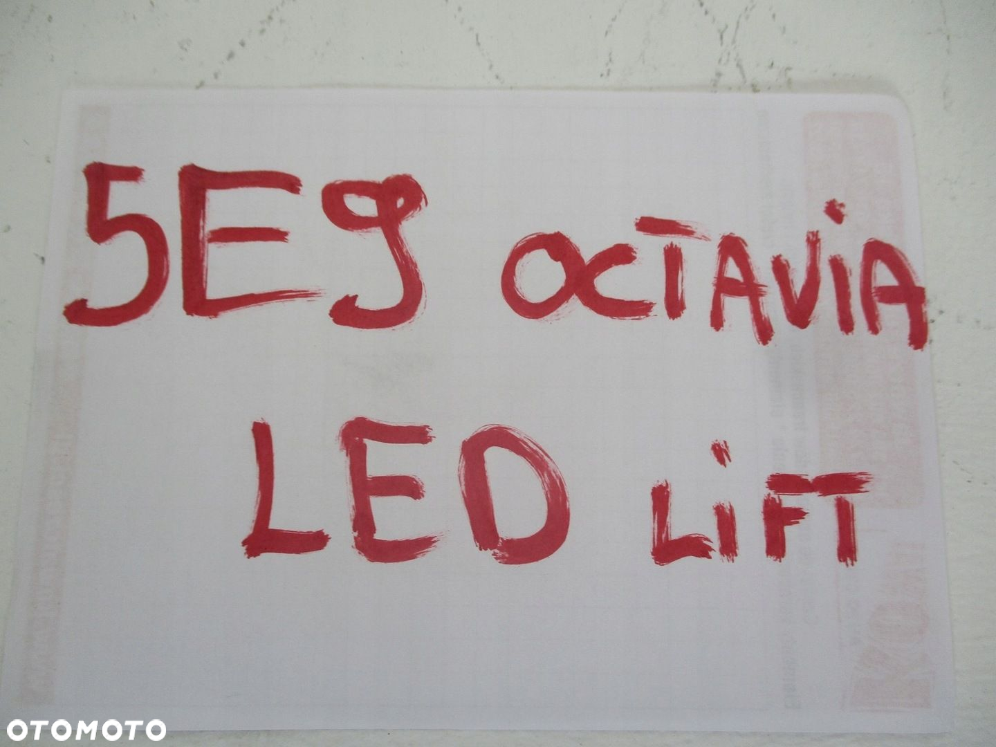 Lampa SKODA OCTAVIA 5E9 LIFT LED TYŁ TYLNA LEWA - 5