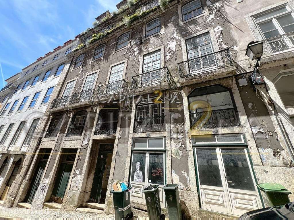 Prédio Devoluto com Projeto Aprovado na Baixa de Lisboa - Grande imagem: 5/51