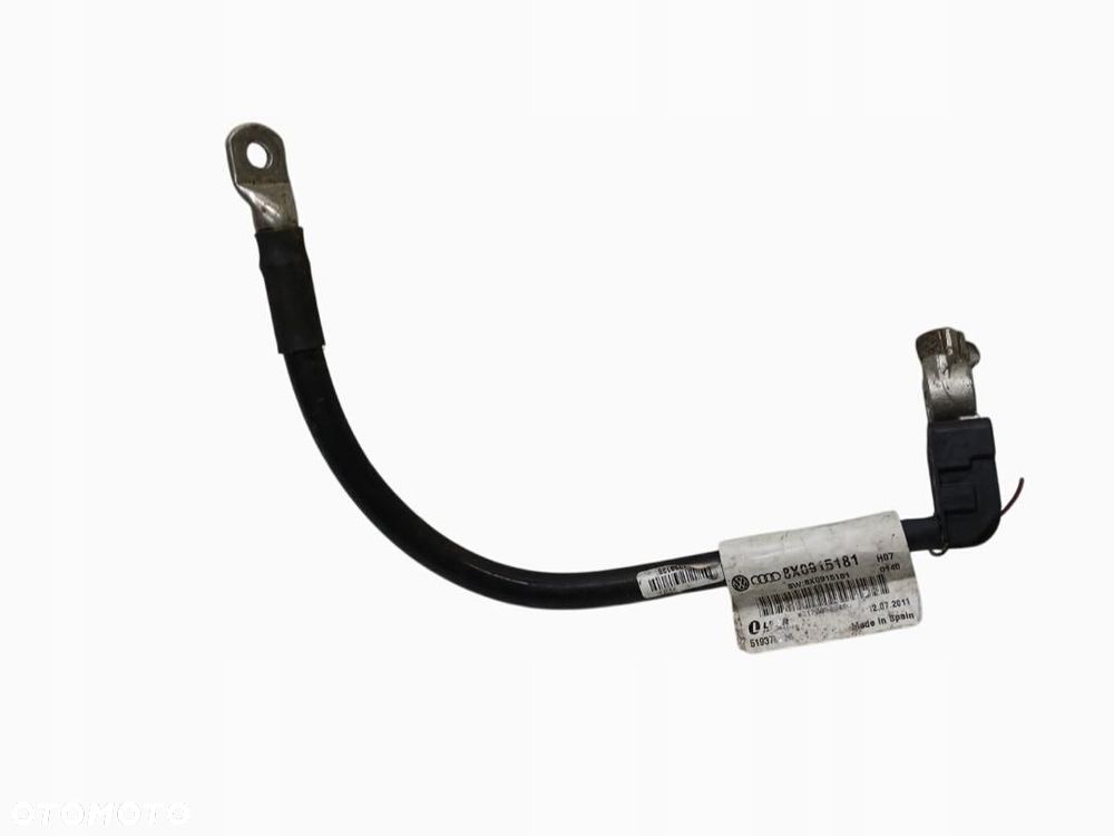 KLEMA MINUSOWA PRZEWÓD AKUMULATORA AUDI A4 B8 A5 8T A6 C7 8X0915181 - 1