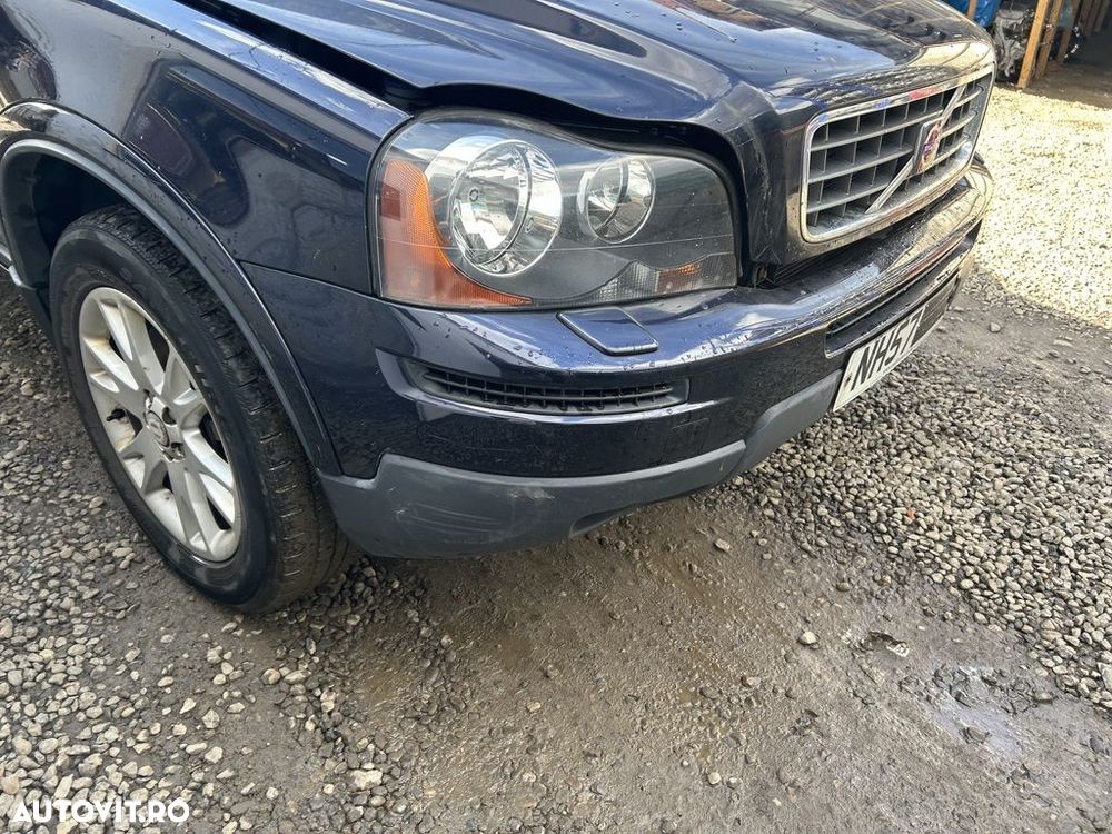 Bara fata Volvo XC90 Facelift 2007 - 2014 ALBASTRU (1224) model cu spalatoare far - 5