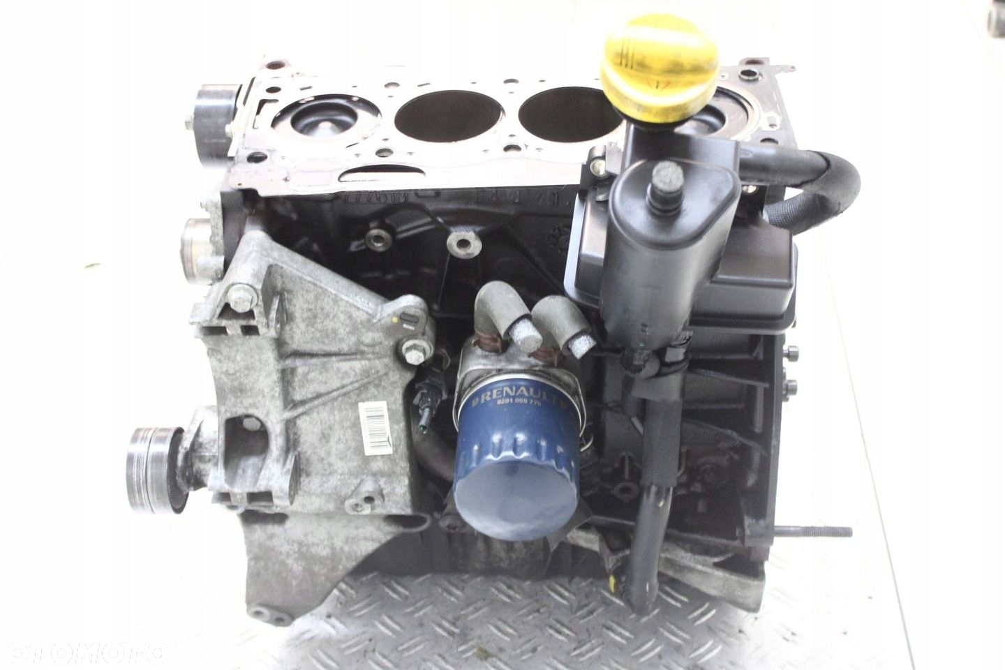 BLOK SŁUPEK DÓŁ SILNIKA RENAULT SCENIC III 1.9 DCI F9Q F9QH870 F9Q870 - 4